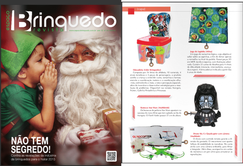 Mitra na Revista Brinquedo