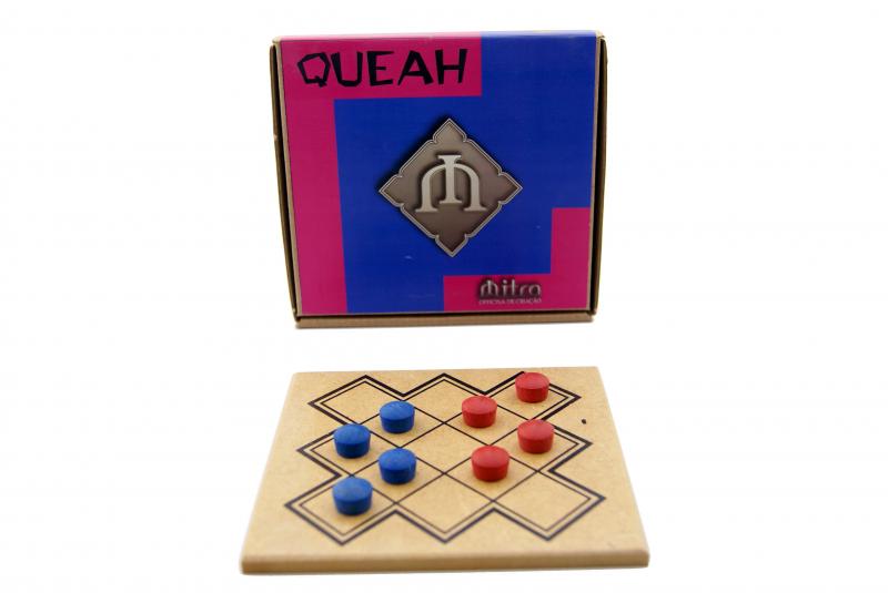 Jogo de Tabuleiro Yoté – Mitra – Azul e Rosa