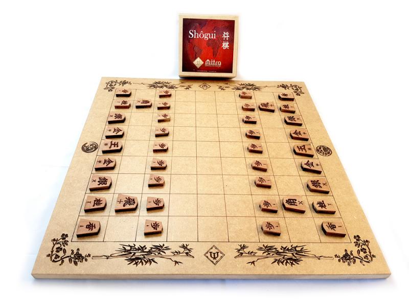 Shogi Xadrez Japonês Tabuleiros Estratégia Jogo Painéis Vetoriais Madeira  Com imagem vetorial de Seamartini© 354688580