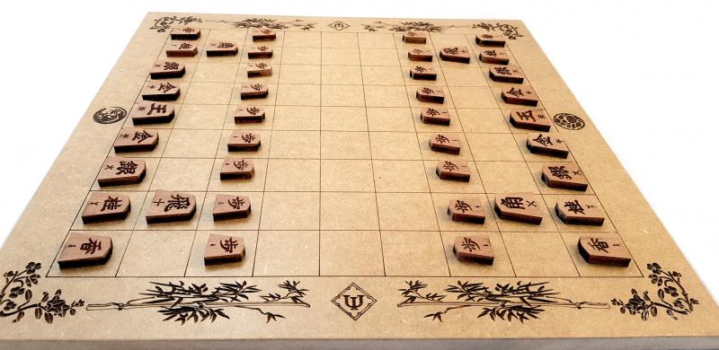 Jogo De Xadrez Japonês (Shogi) Imagem de Stock - Imagem de soldado,  inteligente: 13482145