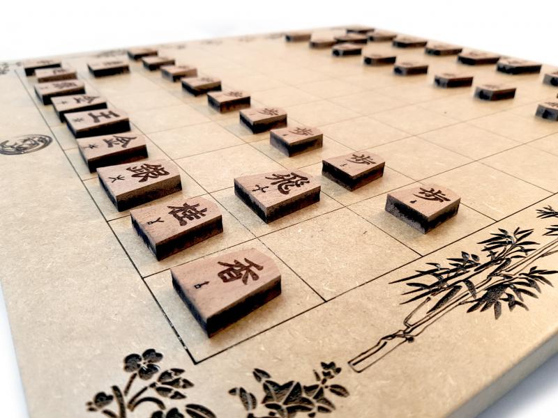 Jogo De Shogi Shogui Conjunto Especial + Minishogi - Consciência