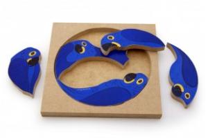 Quebra Cabeça Arara Azul do Brasil Quebra Cabeça Arara Azul do Brasil