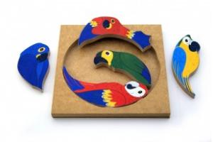 Quebra Cabeça Araras do Brasil Quebra Cabeça Araras do Brasil