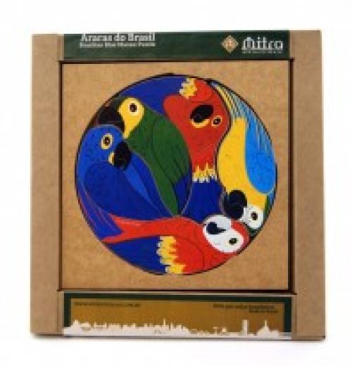 Quebra Cabeça Araras do Brasil Quebra Cabeça Araras do Brasil