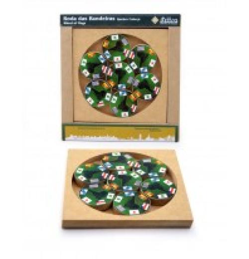 Quebra Cabeça Roda das Bandeiras Quebra Cabeça Roda das Bandeiras