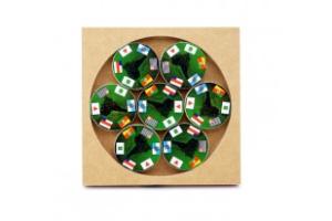 Quebra Cabeça Roda das Bandeiras Quebra Cabeça Roda das Bandeiras