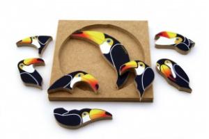 Quebra Cabeça Tucanos do Brasil Quebra Cabeça Tucanos do Brasil